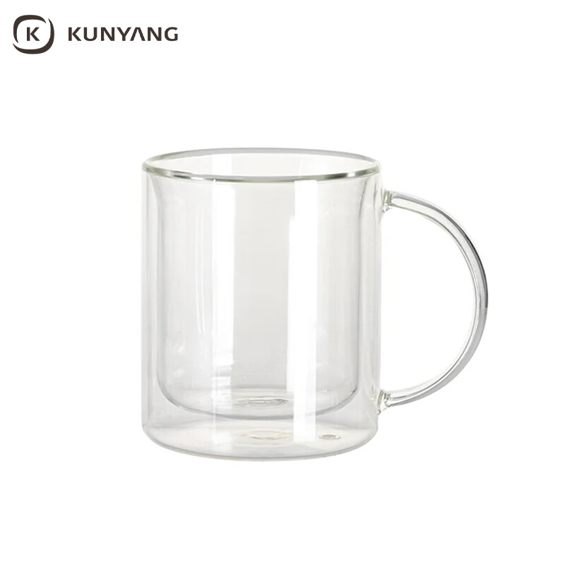 Double glass sublimation mug
