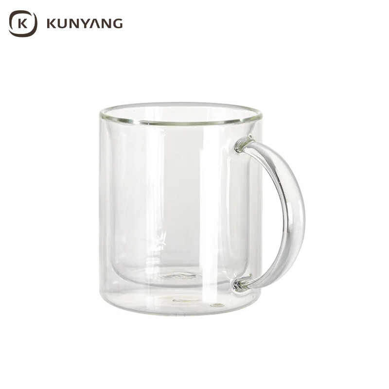 Double glass sublimation mug
