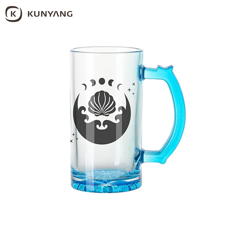 Sublimation beer mug - handle and bottom color