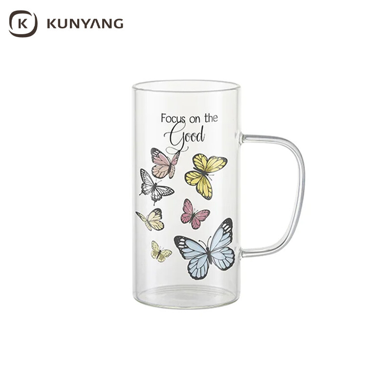 Glass sublimation mug