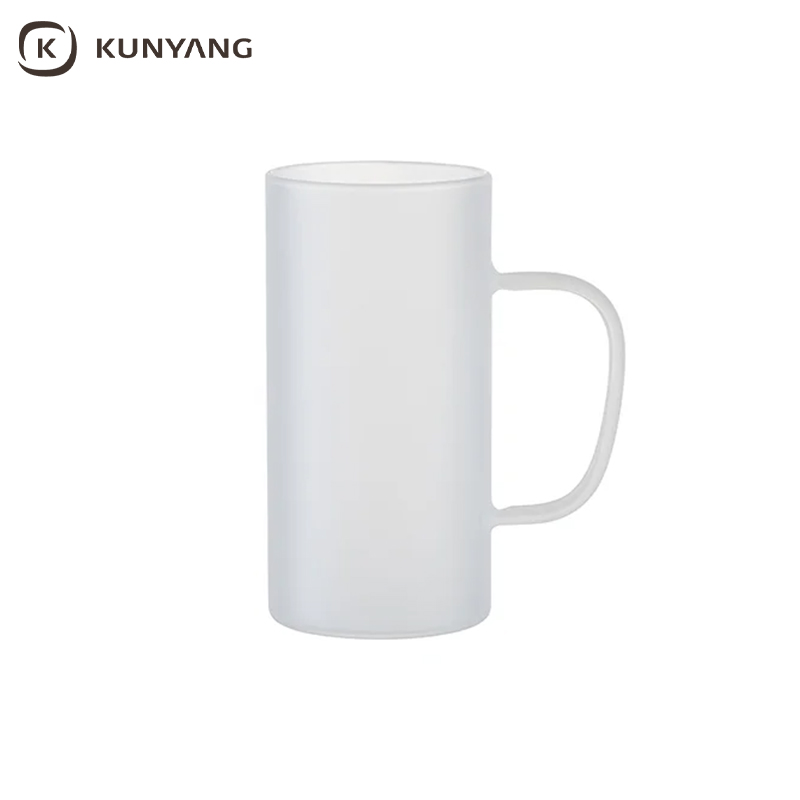 Matt glass sublimation mug
