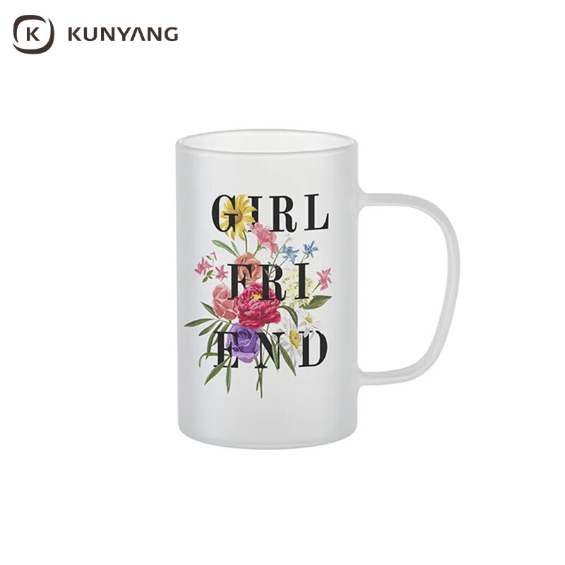 Matt glass sublimation mug