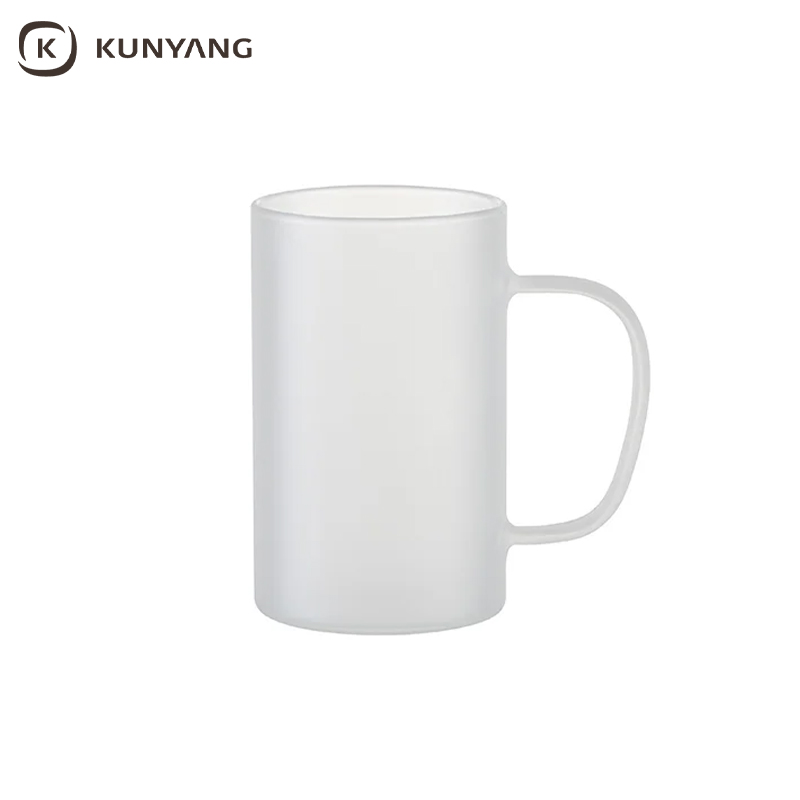 Matt glass sublimation mug