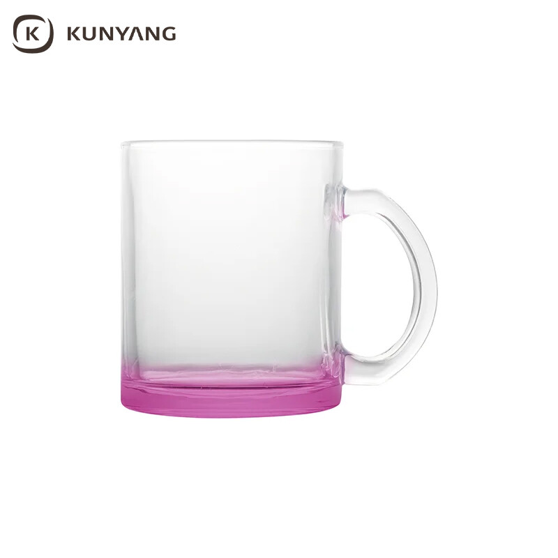 11oz Clear Glass Mugs