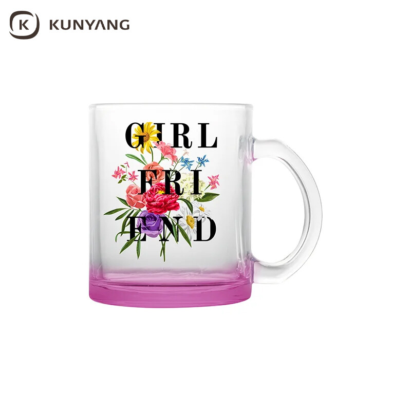 11oz Clear Glass Mugs