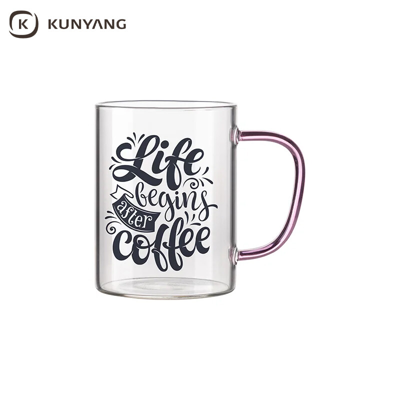 15oz/450ml Glass sublimation mug