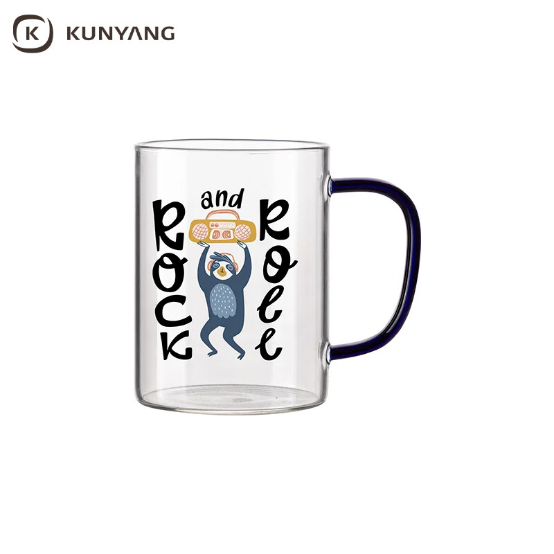 15oz/450ml Glass sublimation mug