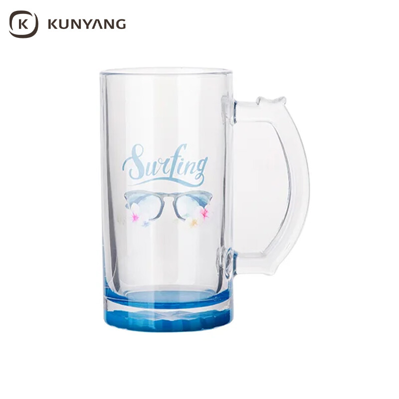 Sublimation 16oz Glass Beer Mug Gradient