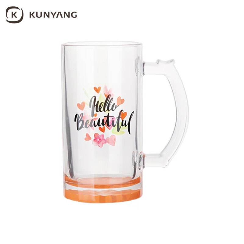 Sublimation 16oz Glass Beer Mug Gradient
