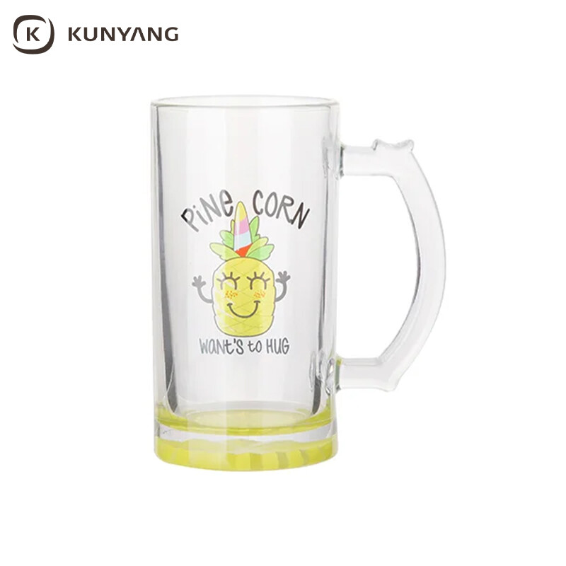 Sublimation 16oz Glass Beer Mug Gradient