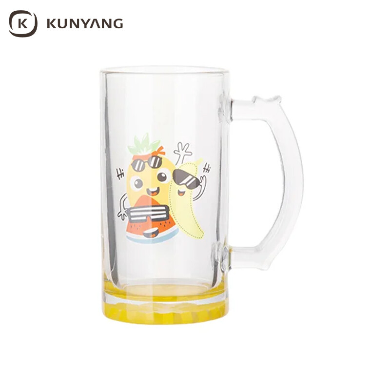 Sublimation 16oz Glass Beer Mug Gradient