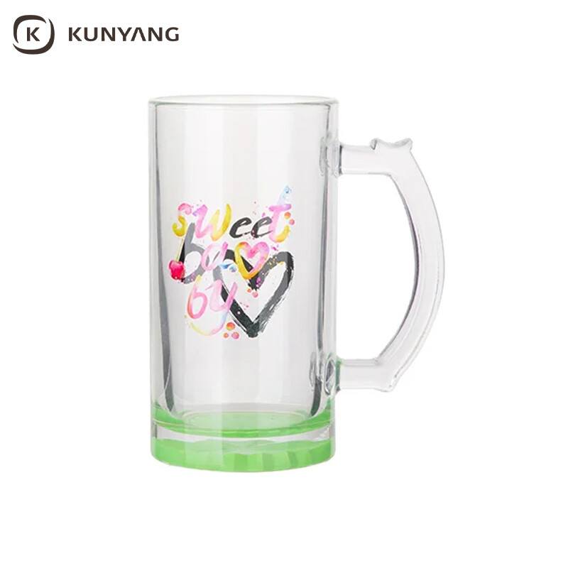 Sublimation 16oz Glass Beer Mug Gradient