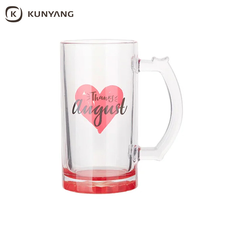 Sublimation 16oz Glass Beer Mug Gradient
