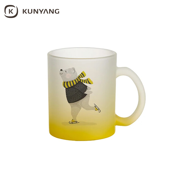 11oz Matt Glass Mugs