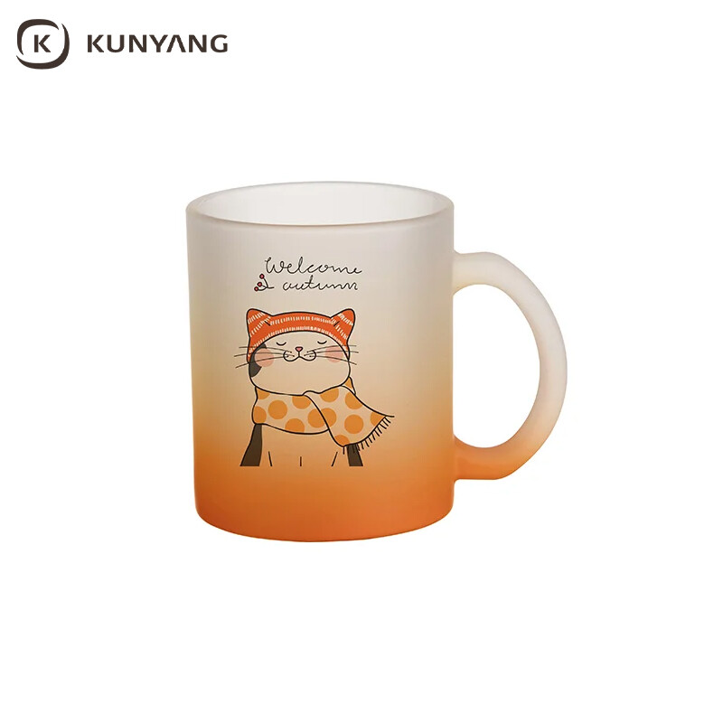 11oz Matt Glass Mugs