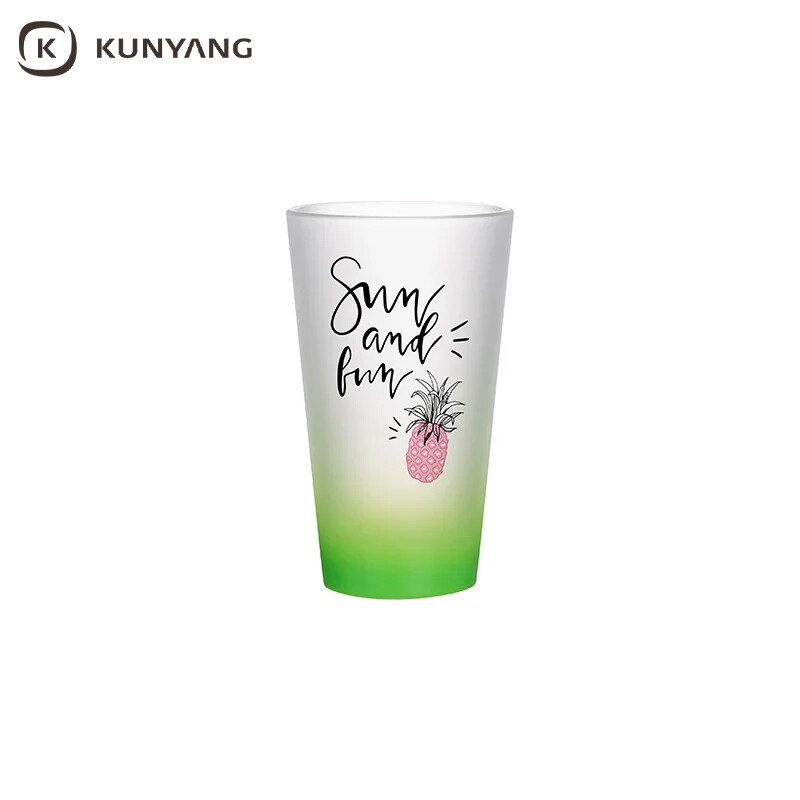 17oz Sublimation Glass Mug