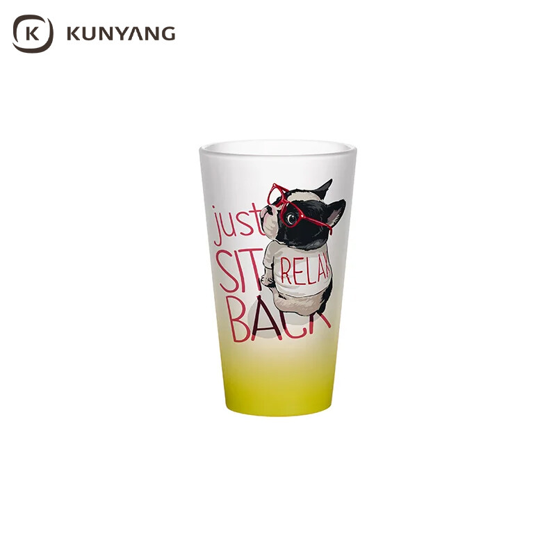 17oz Sublimation Glass Mug