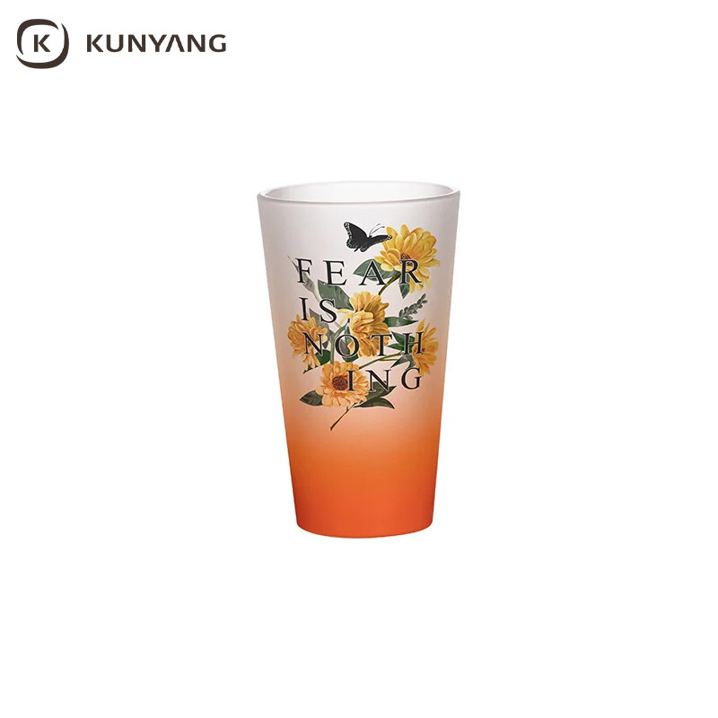 17oz Sublimation Glass Mug