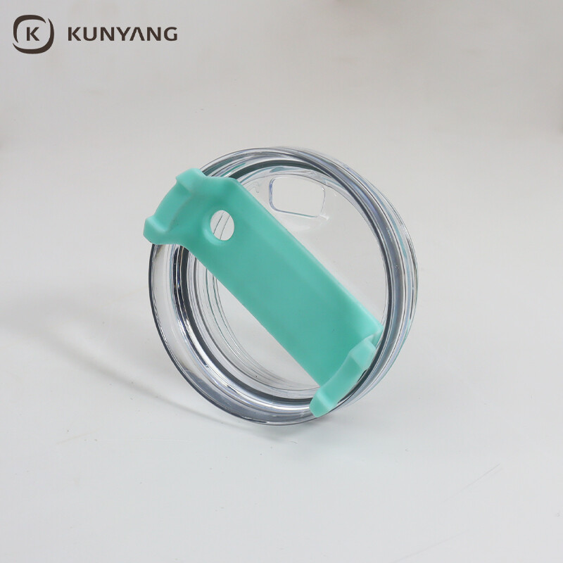 40oz/1200ml Stainless Steel Travel Tumbler with Soft Grip Handle & Straw