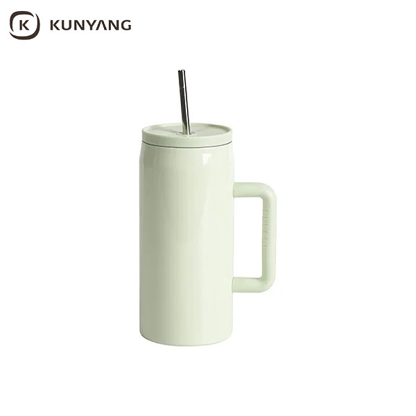 40oz/1200ml Stainless Steel Tumbler with Soft Grip Handle