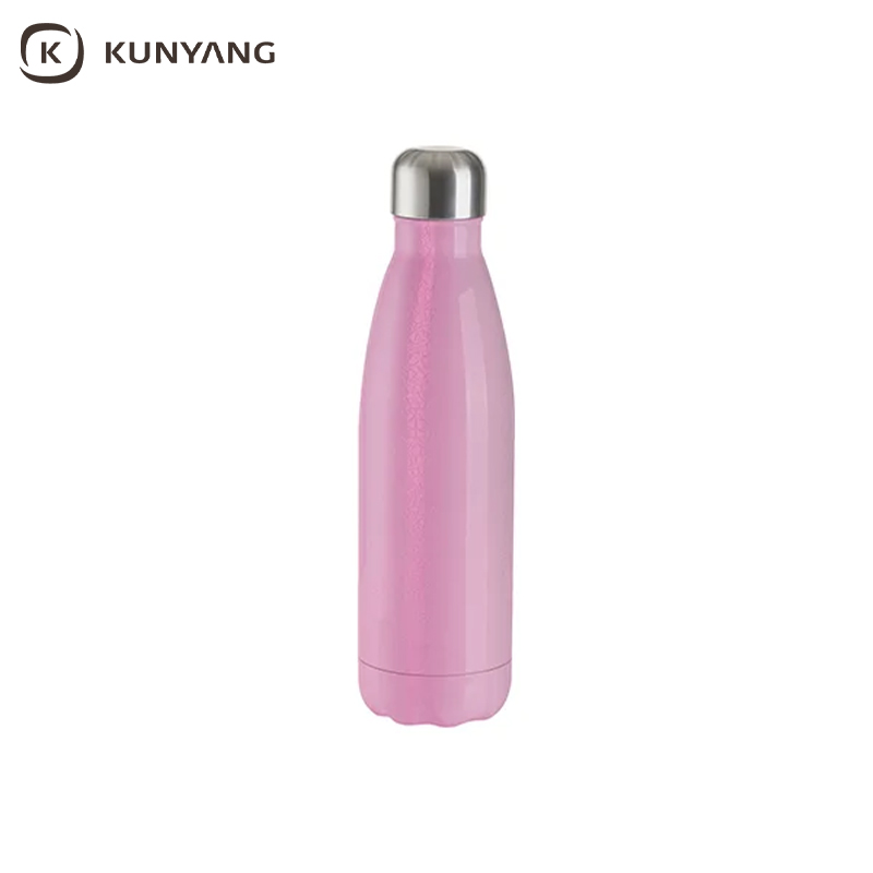 Sublimation Blanks 17oz/500ml 3D Crackle Finish Stainless Steel Water Bottle