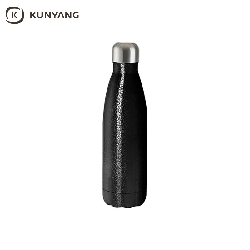 Sublimation Blanks 17oz/500ml 3D Crackle Finish Stainless Steel Water Bottle