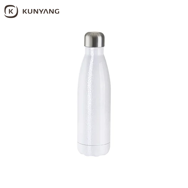 Sublimation Blanks 17oz/500ml 3D Crackle Finish Stainless Steel Water Bottle