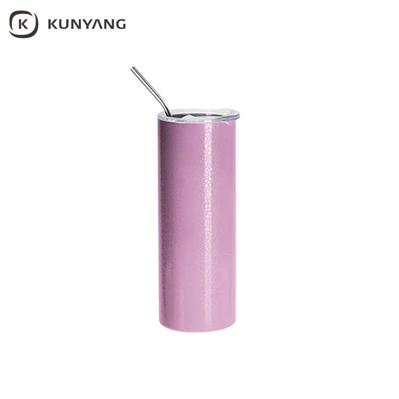 Sublimation Blanks 20oz/600ml 3D Crackle Finish Stainless Steel Skinny Tumbler