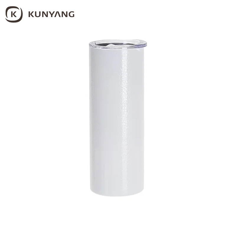 Sublimation Blanks 20oz/600ml 3D Crackle Finish Stainless Steel Skinny Tumbler