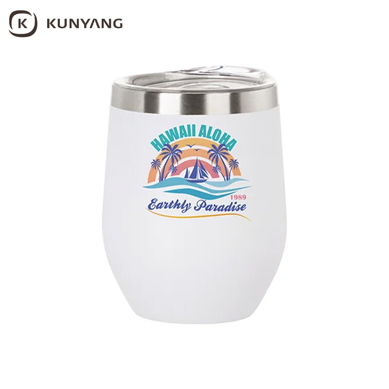 Sublimation Blanks 20oz/600ml Powder Coated SS Tumbler with Straw & Waterproof Flip Lid