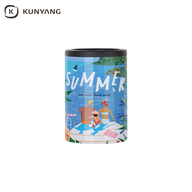 12oz/360ml Sublimation Stainless Steel Skinny Can Cooler