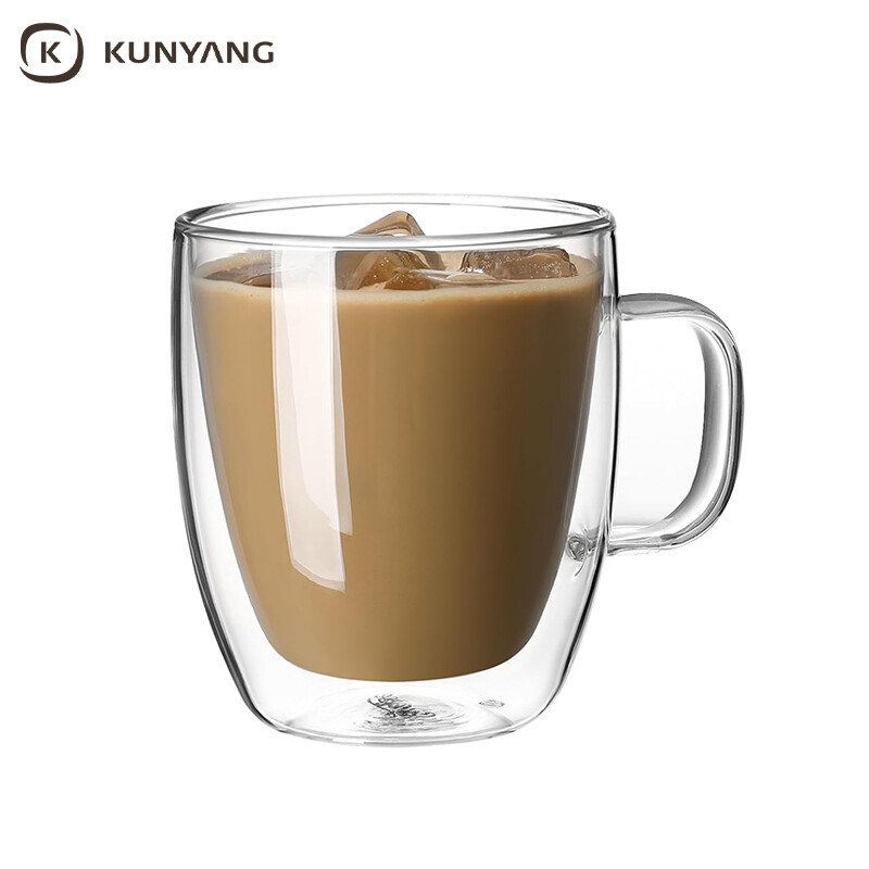 Double Wall Insulated Glass Cups