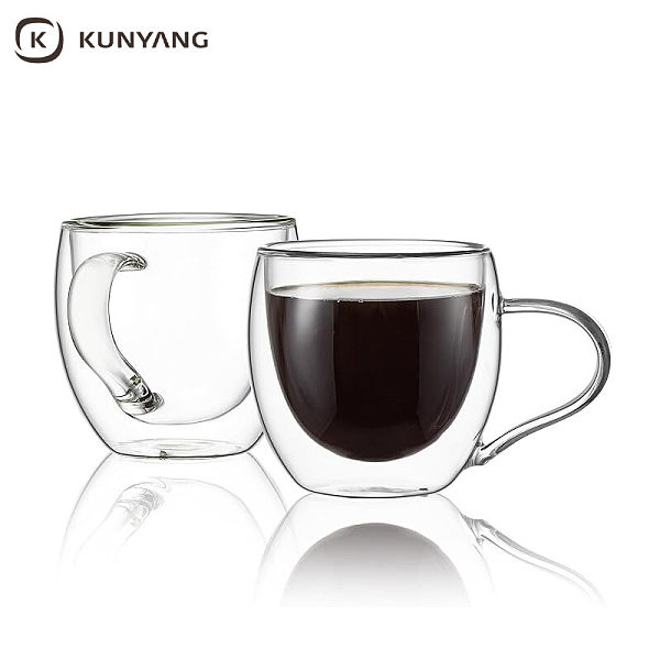 Double Wall Insulated Glass Cups
