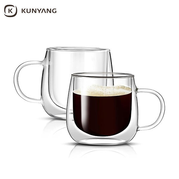 Double Wall Insulated Glass Cups