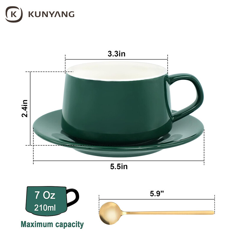 Cup and saucer set