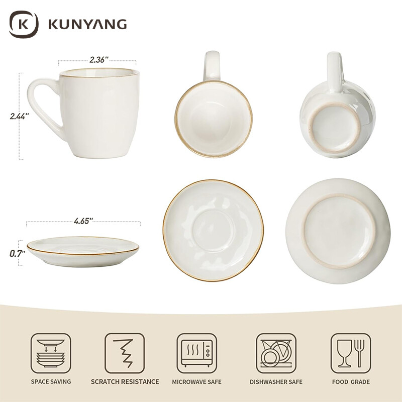Cup and saucer set