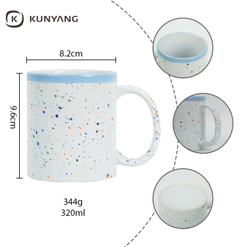 Splash Ink Ceramic Mug