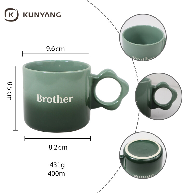  Spray Glazed Ceramic Mug