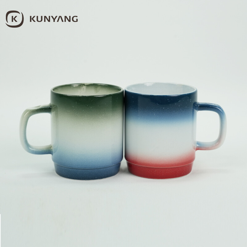 Spray Glazed Ceramic Mug