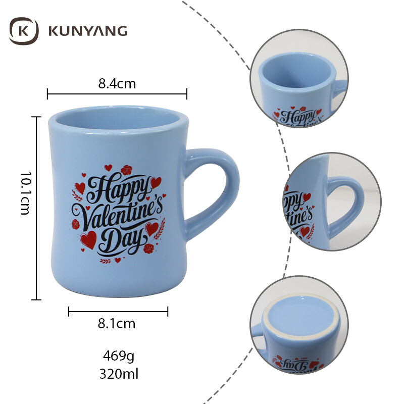 Waist-shaped Ceramic Mug