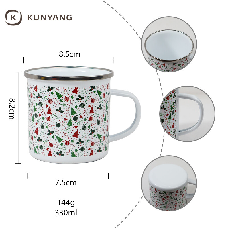 Enamel Glaze Ceramic Mug