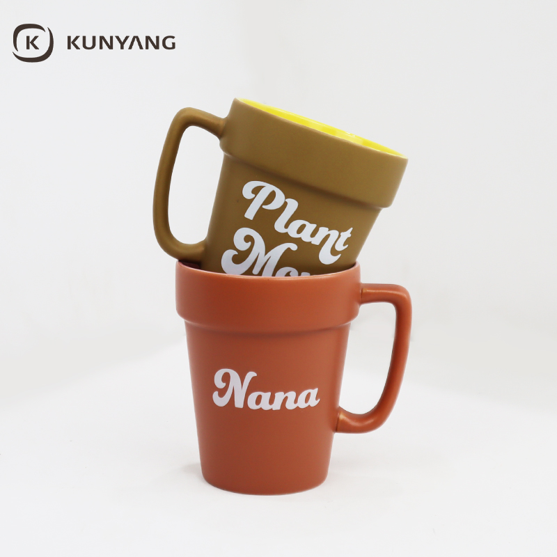 Special-shaped Ceramic Mug