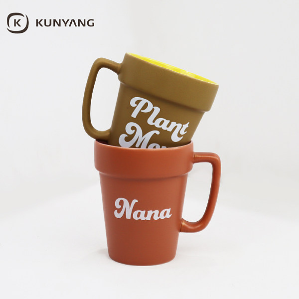 Special-shaped Ceramic Mug