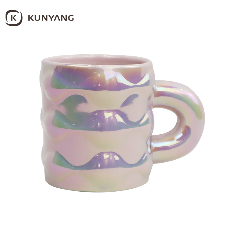 Electroplated Ceramic Mug