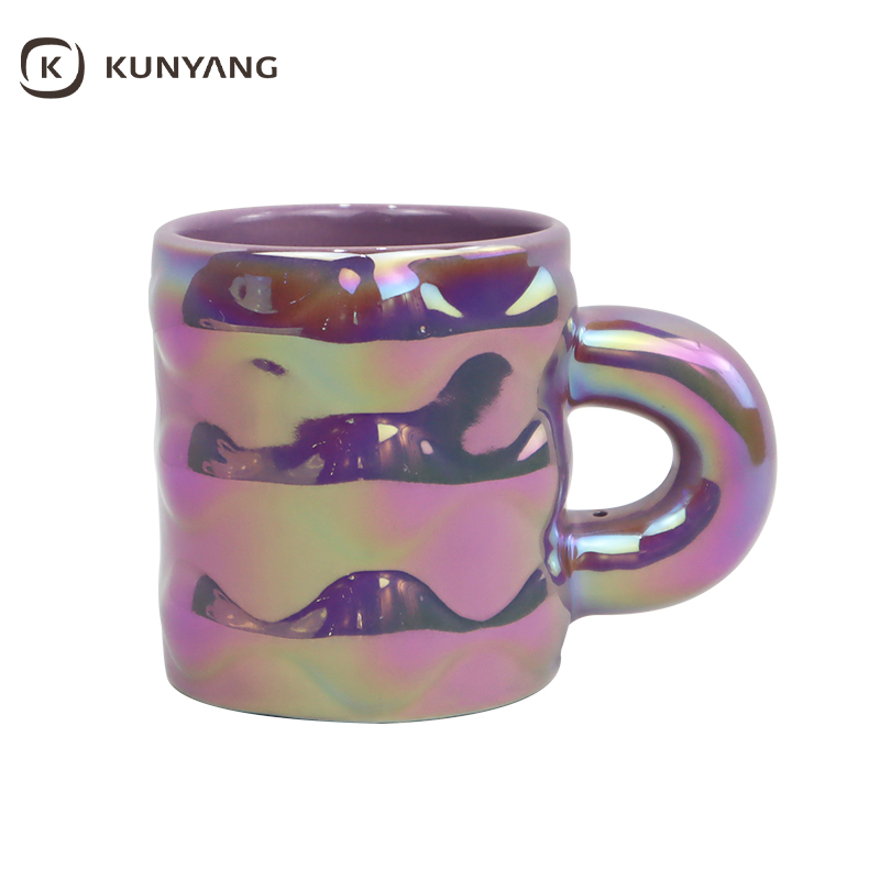 Electroplated Ceramic Mug