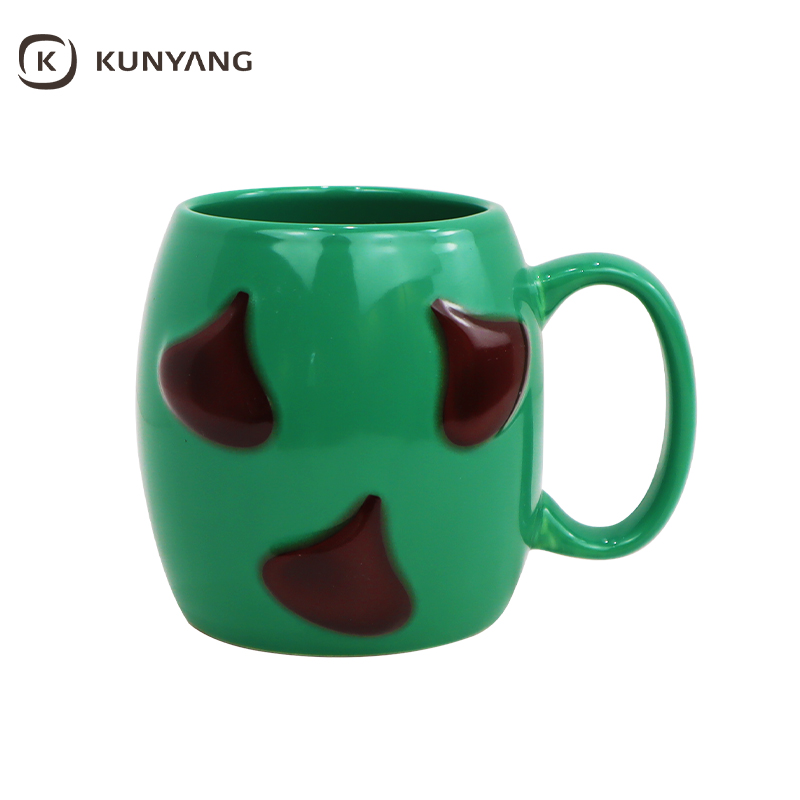 Embossed Ceramic Mug