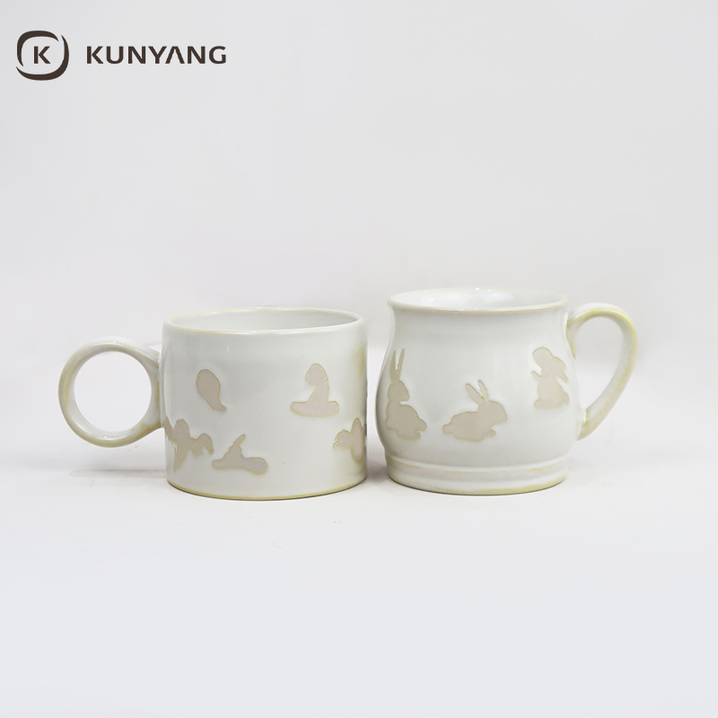 Silk Screen Ceramic Mug