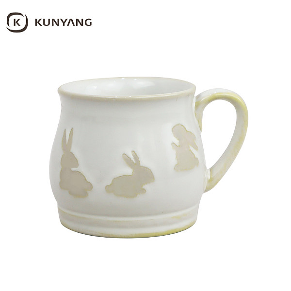 Silk Screen Ceramic Mug