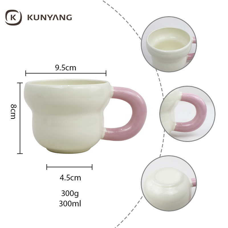 Special-shaped Ceramic Mug