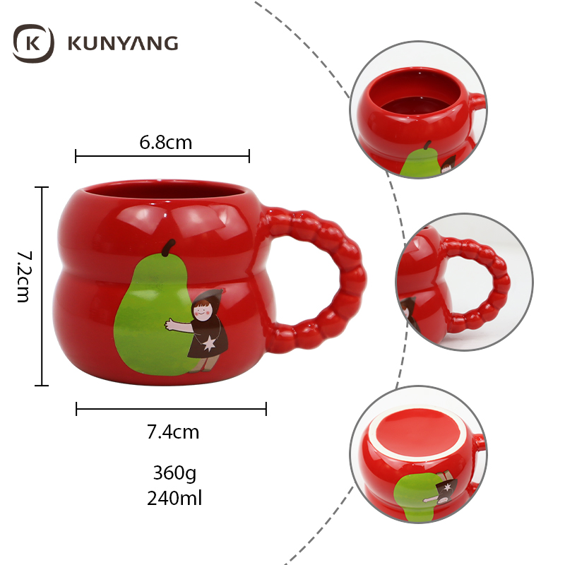 Special-shaped Ceramic Mug